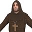 3D priest male man