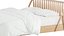 3D Bodie Oak Wood Spindle Kids Queen Bed