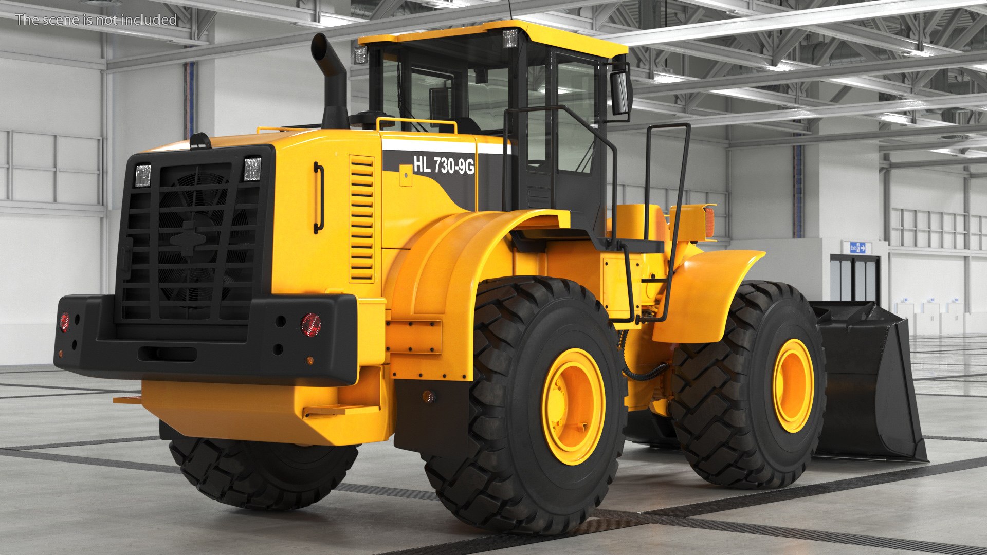 Front End Wheel Loader 3D - TurboSquid 2135132