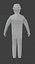 Low Poly Character Man uzbrojony Unity #1