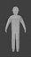 Low Poly Character Man uzbrojony Unity #1