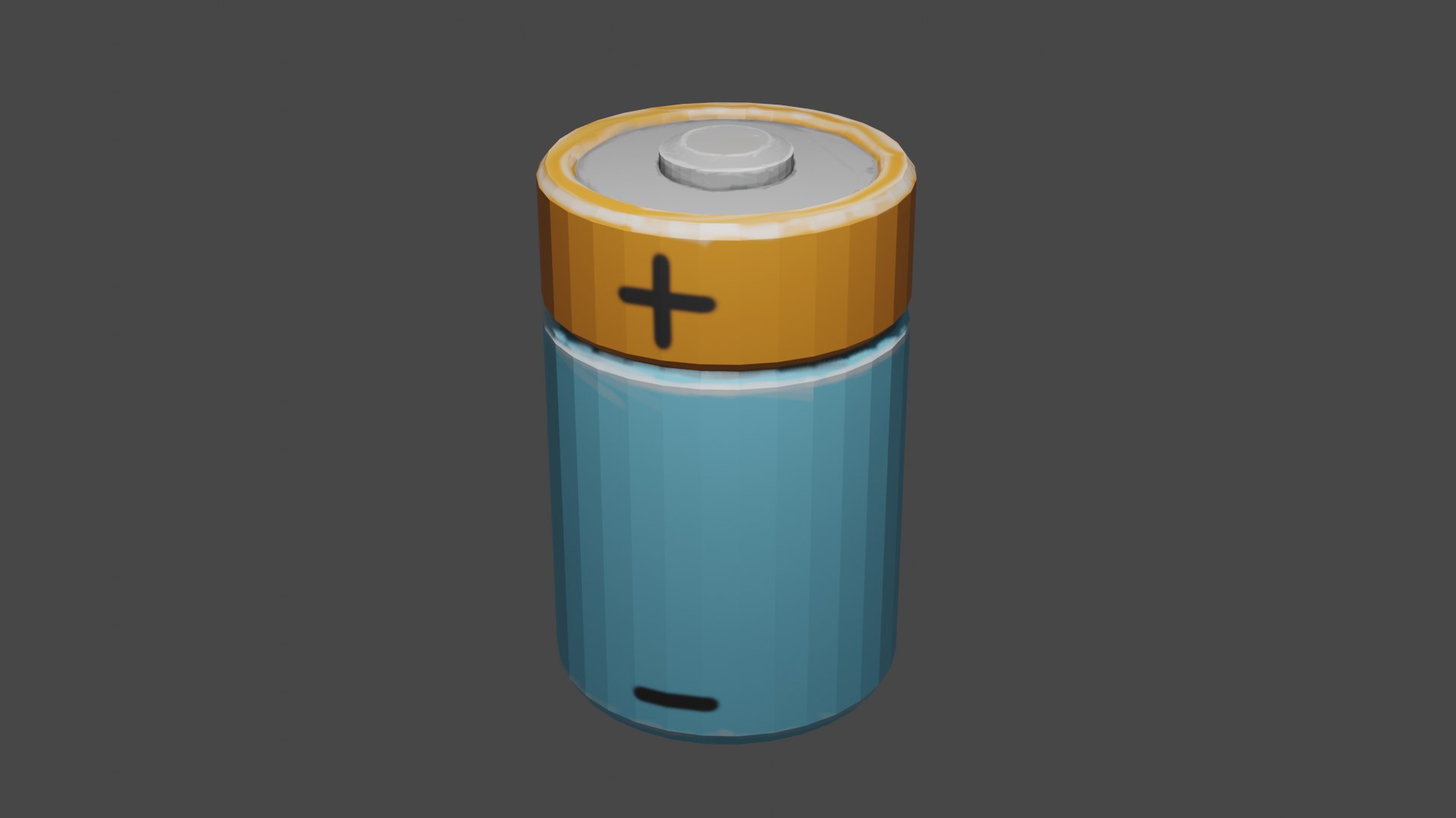 Battery Game Ready 3D Model TurboSquid 1961683