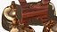 Brass Liturgical Bell 4 Tones Wood Handle