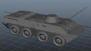 btr 3d model