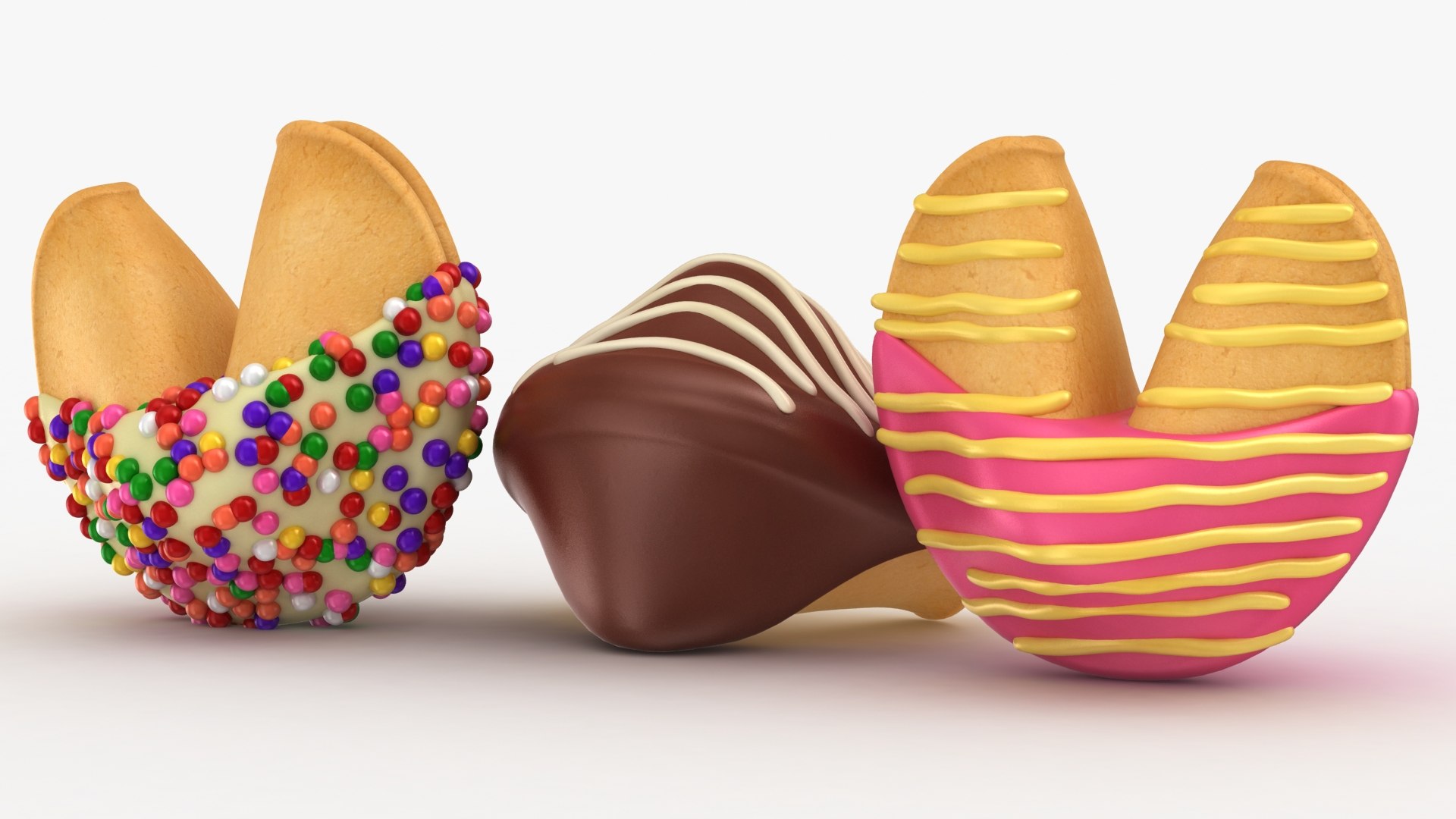 3D sprinkle dipped fortune cookies model https://p.turbosquid.com/ts-thumb/VG/drjvjD/N80uTTpT/lemon_rr_02/jpg/1580113879/1920x1080/fit_q87/6928c6f88f22b9225327565266cdcb6ef146453b/lemon_rr_02.jpg