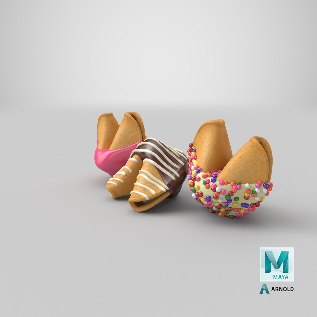 3D sprinkle dipped fortune cookies model https://p.turbosquid.com/ts-thumb/VG/drjvjD/Ry66IpaJ/stemcell_maya_arnold_render/png/1581143369/1920x1080/fit_q87/c48452d90b09cd97cd3d40d77ca4d74886d094c3/stemcell_maya_arnold_render.jpg