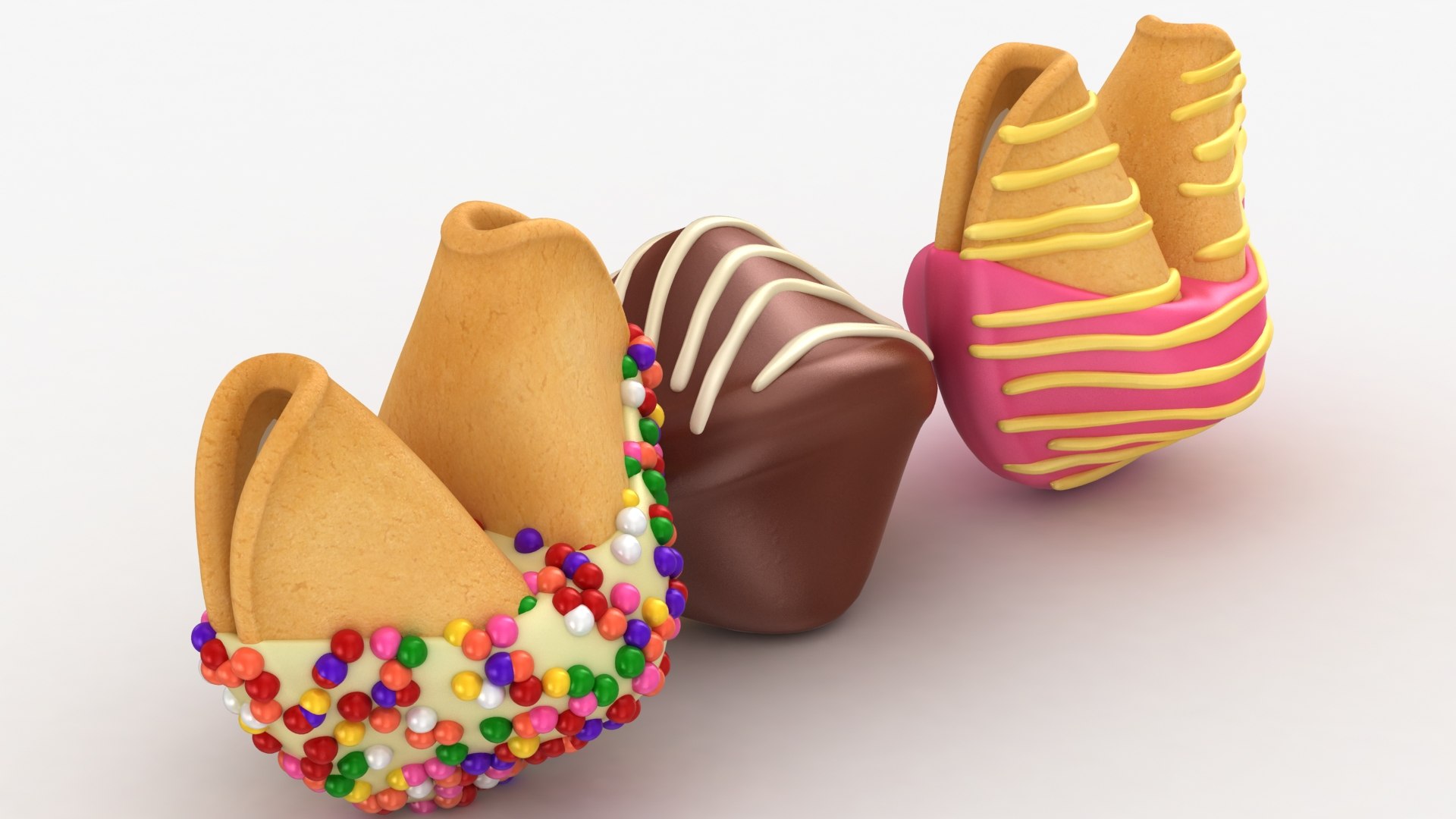 3D sprinkle dipped fortune cookies model https://p.turbosquid.com/ts-thumb/VG/drjvjD/SEJW050E/lemon_rr_11/jpg/1580113882/1920x1080/fit_q87/1655db161d33f0cc5eca92ac528677644e6ec257/lemon_rr_11.jpg