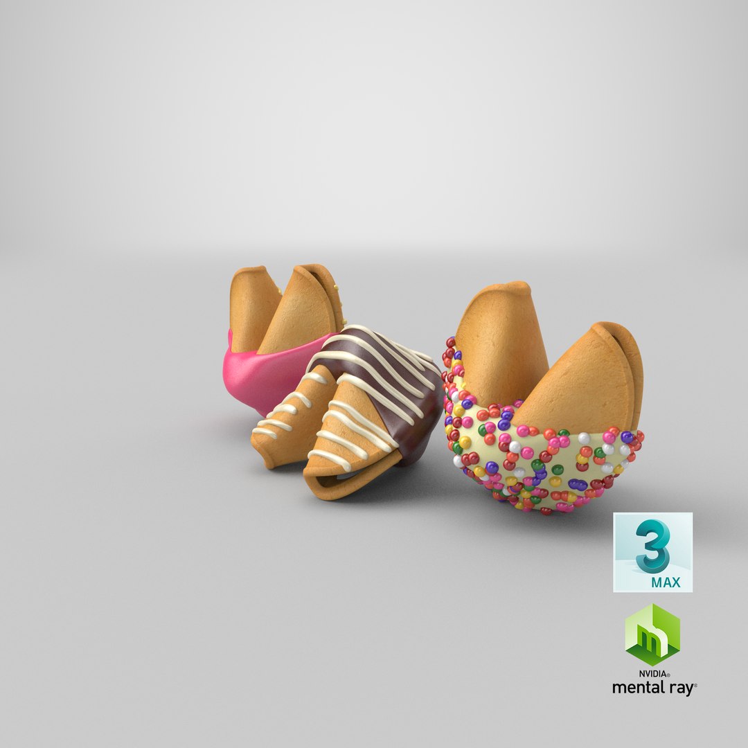 3D sprinkle dipped fortune cookies model https://p.turbosquid.com/ts-thumb/VG/drjvjD/WHqkxZ1z/stemcell_max_mental_ray_render/png/1581143363/1920x1080/fit_q87/882c3ad956784bb554c2bb0225eaaf8d992afea7/stemcell_max_mental_ray_render.jpg