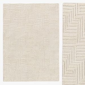 CHARA HAND-KNOTTED WOOL RUG