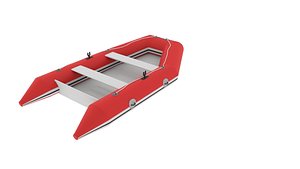 zodiac boat 3D