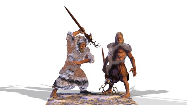 3D Ice Age CaveMan - TurboSquid 1853318
