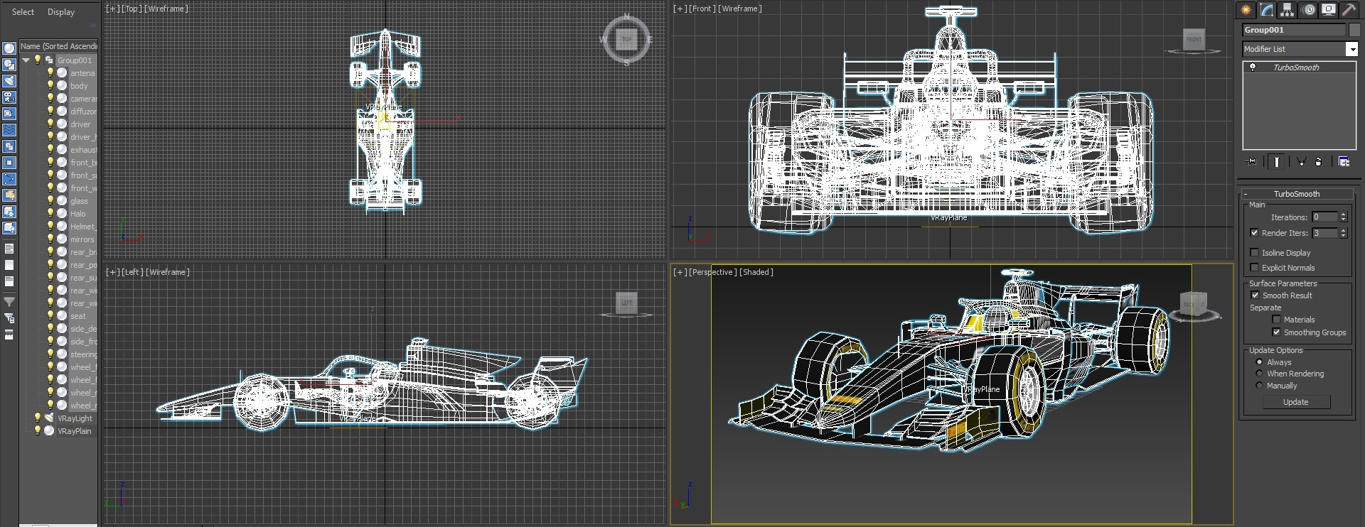 3D Bwt Arden Formula 2 Model - TurboSquid 1282905