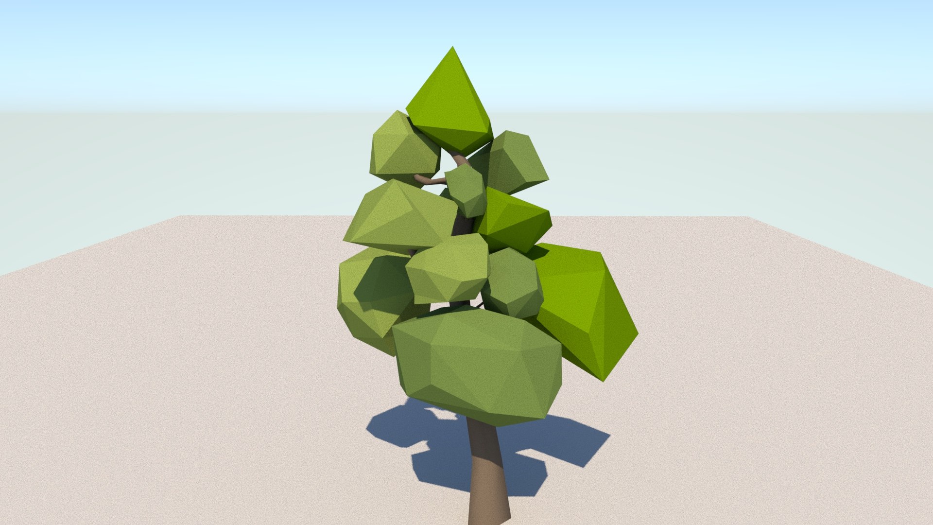 3D Model Low Poly Tree - TurboSquid 1843488