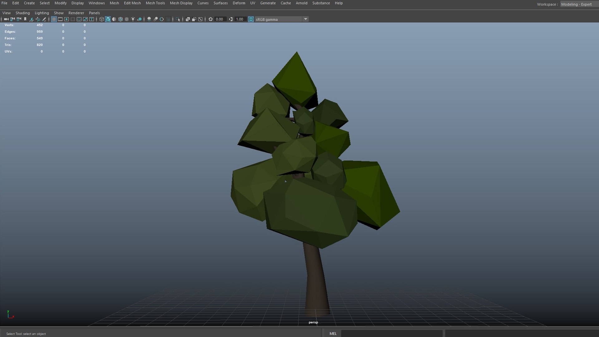 3D Model Low Poly Tree - TurboSquid 1843488