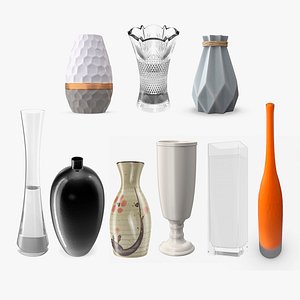 Vases Models Collection 6 3D model