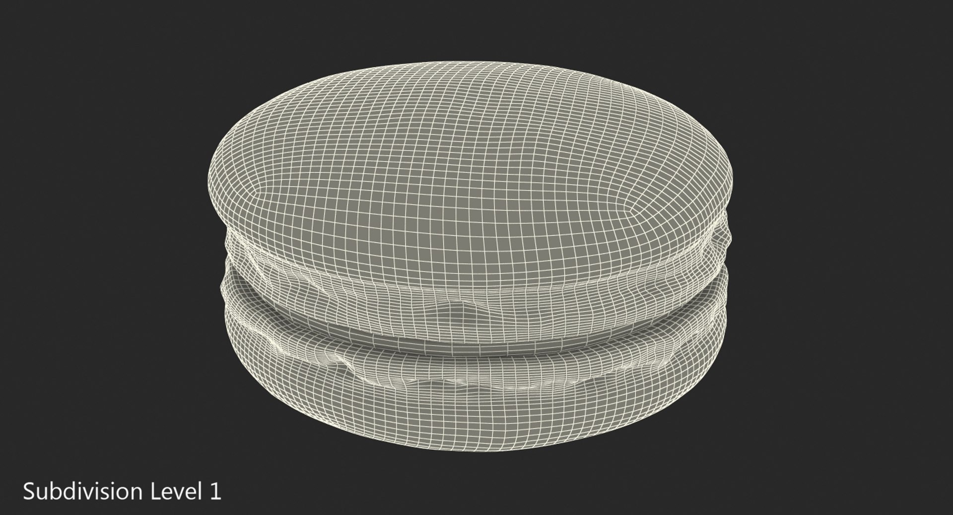 Classic French Macaron Model - TurboSquid 1230773