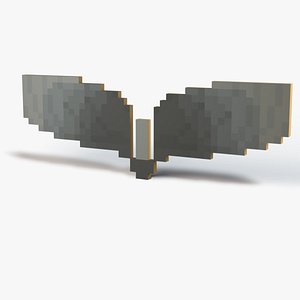 3D Minecraft Elytra Rig