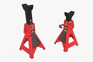3D steel jack stand