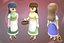 NPC estilizado - Campesina Anne