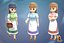 NPC estilizado - Campesina Anne