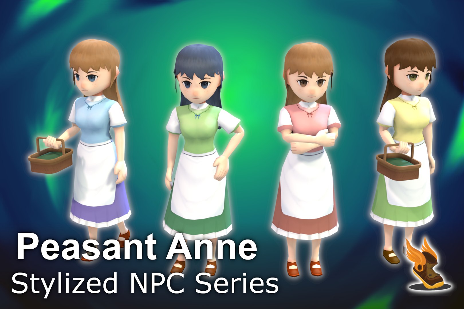 Stylized NPC - Peasant Anne 3D https://p.turbosquid.com/ts-thumb/VG/rk75jA/Sm/imagetemplate1950/png/1689593422/1920x1080/fit_q87/73eb55eabacb786a75b6617fb14eebd8c8409cb4/imagetemplate1950.jpg