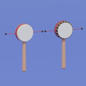Rattle Drum Hand Shake