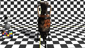 3D amphora
