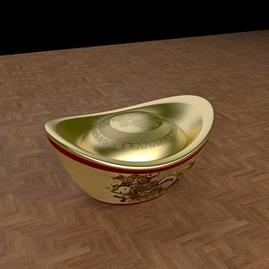 Chinese gold Ingot