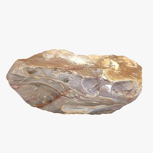 flint stone 3d model