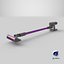 Dyson V8 en posición acostada
