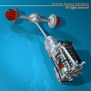 Truck engine