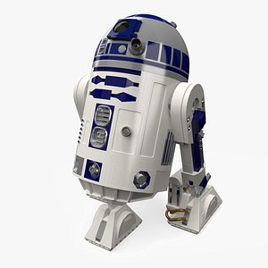 3D model Robot Character R2-D2