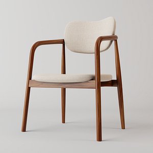 Henry Wooden Dining Chair model