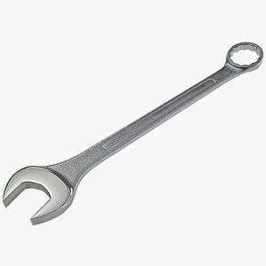Combination Wrench 3d Models For Download Turbosquid
