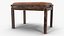 Piano de salón Western de madera oscura abierto