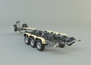 tri axle boat trailer