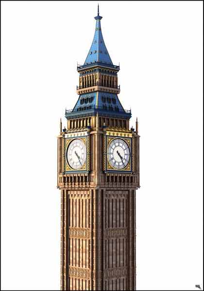 big ben 3D model