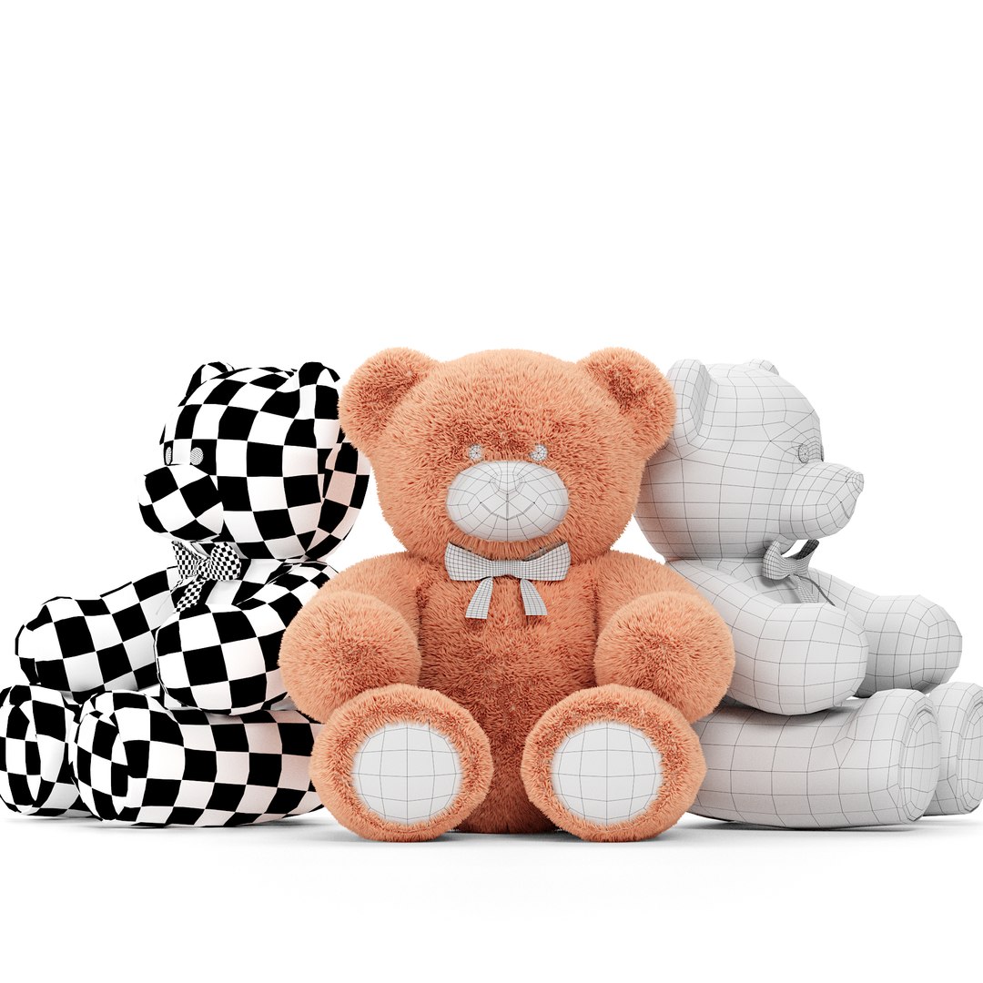 Teddy Bear Model - TurboSquid 2067342