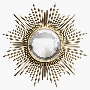 Josephson Modern Sunburst Accent Mirror WRLO2409