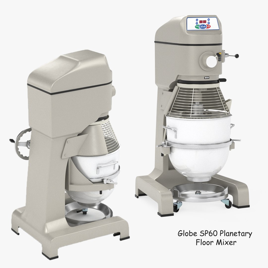 Globe SP60 Floor Mixer 3D Model TurboSquid 2144662