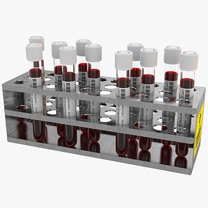 Coronavirus Test Tube Tray 2