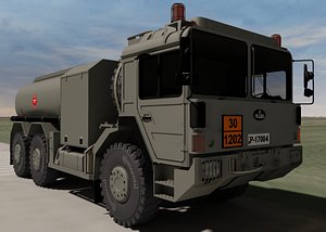 hungarian raba h25 fuel truck 3d 3ds