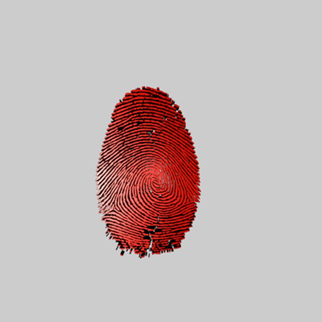 Free Fingerprint 3d Model