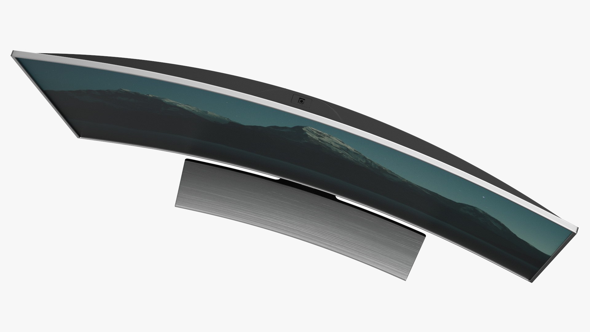 Curved LED Tv Samsung 3D Model - TurboSquid 2220557