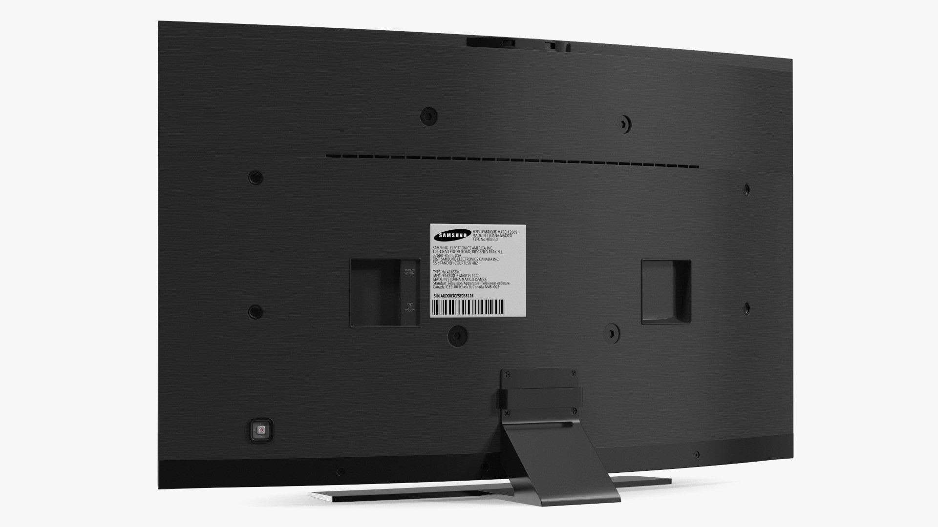 Curved LED Tv Samsung 3D Model - TurboSquid 2220557