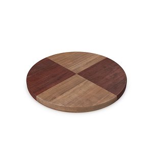 3D model High-Quality Wooden Cutting Board