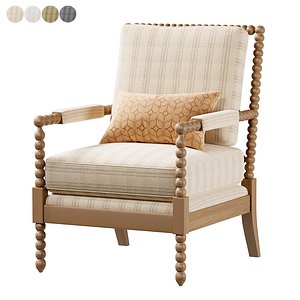 3D Spindle chair model