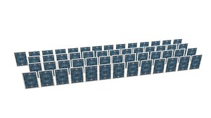 3D playing cards deck