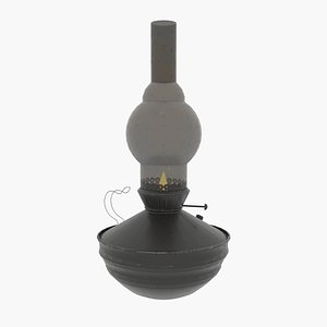 Old oil lamp