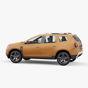 Dacia Duster 2018 lowpoly